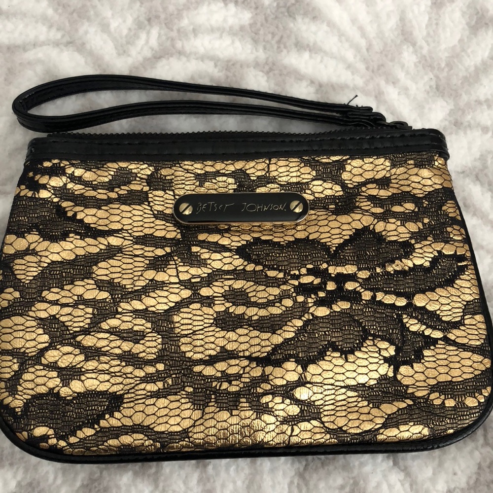 Betsy Johnson wristlet